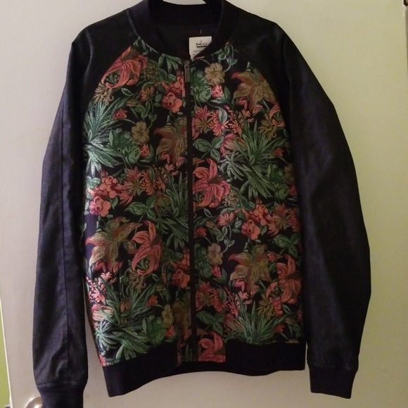 zara floral jacket mens